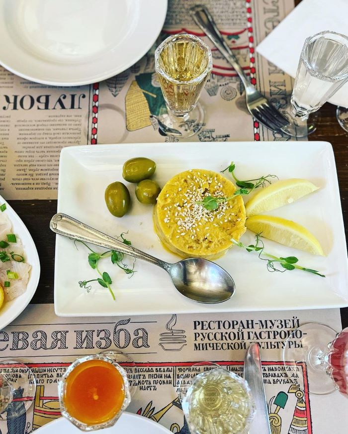 Món ăn Gostevaya Izba mang đậm nét văn hóa nước Nga