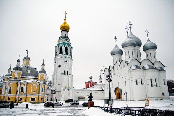 Vologda Kremlin có kiến trúc cổ kính, đặc biệt ở nước Nga