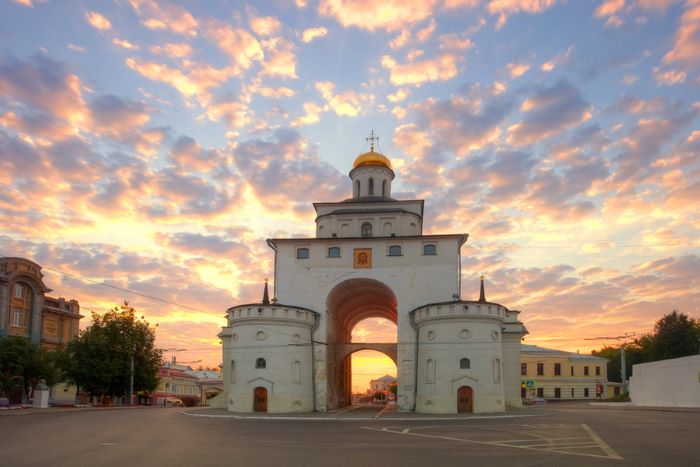 Cổng Vàng nổi tiếng ở Vladimir nước Nga