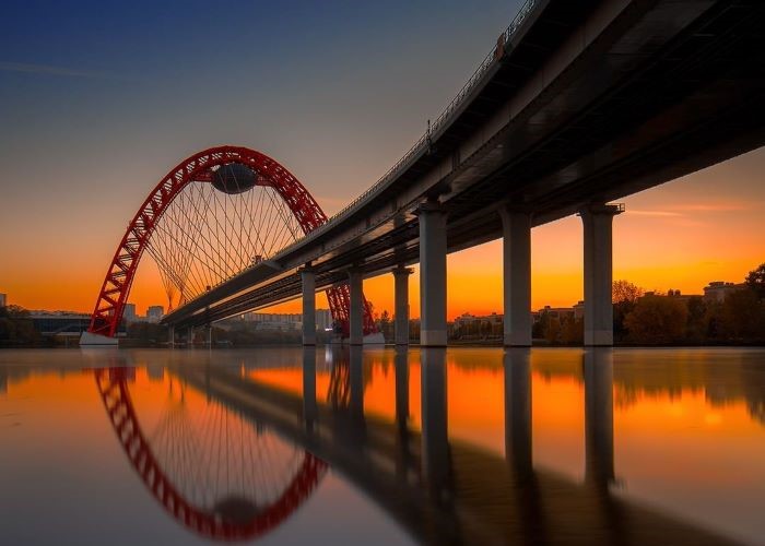 Top 10 cây cầu nổi bật ở Moscow thu hút du khách đến tham quan