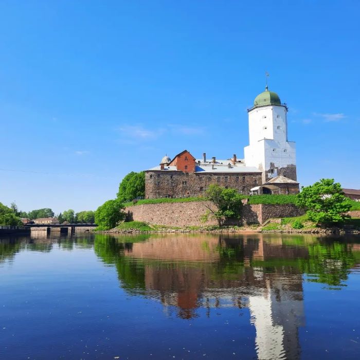 Chiêm ngưỡng vẻ đẹp của lâu đài Vyborg