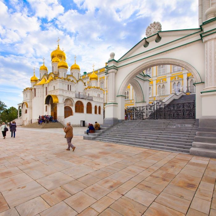 Một góc ảnh khác của nhà thờ Chúa Kitô Cứu thế ở nước Nga