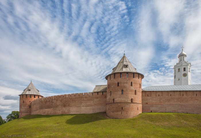 Điện Kremlin Novgorod có kiến trúc độc đáo