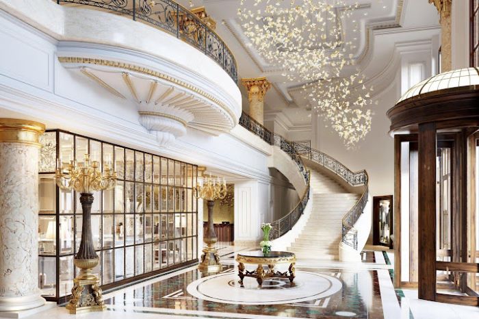 Sự xa hoa, lộng lẫy của Ritz-Carlton Moscow