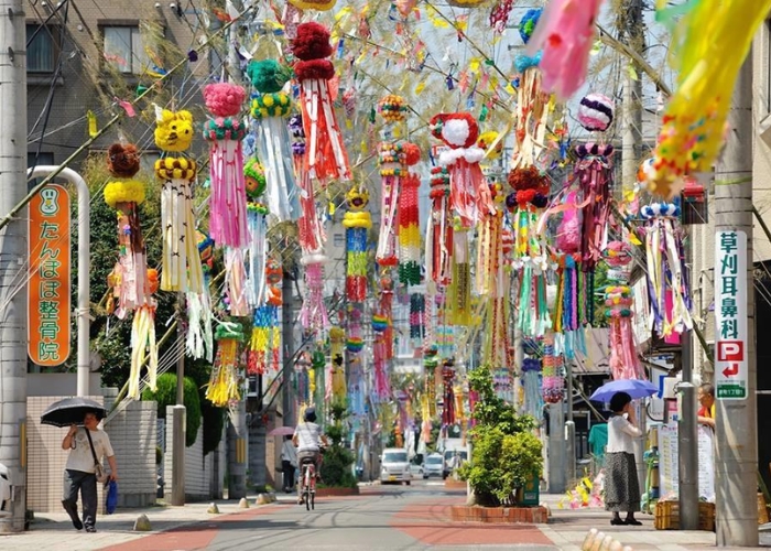 Lễ hội Tanabata là một dịp để người dân Nhật Bản cầu mong cho tình yêu