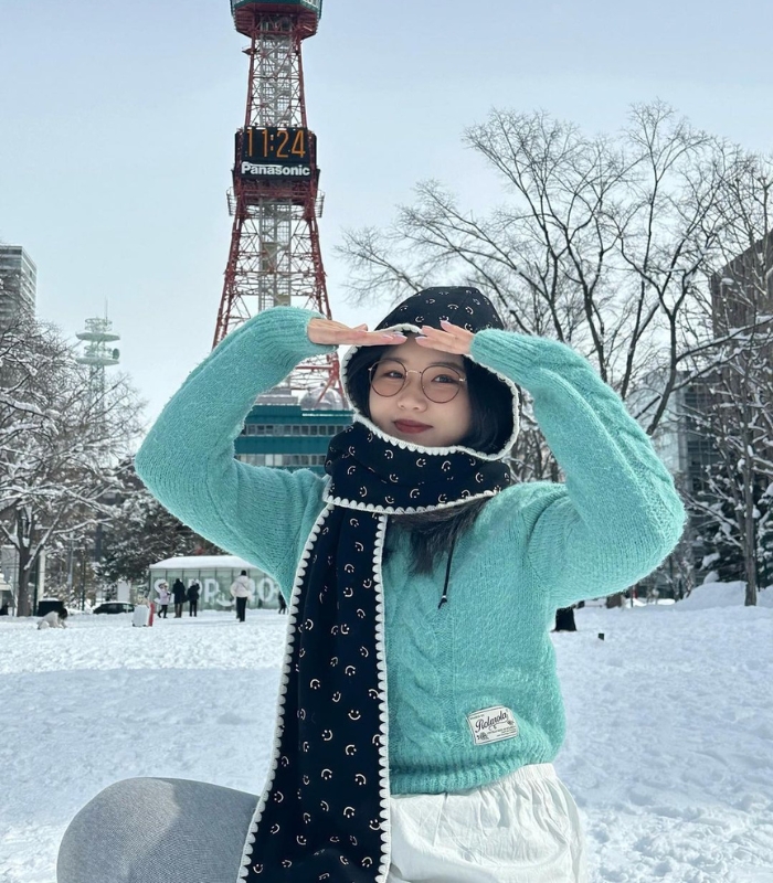 Lễ hội tuyết Sapporo diễn ra ở Công viên Odori