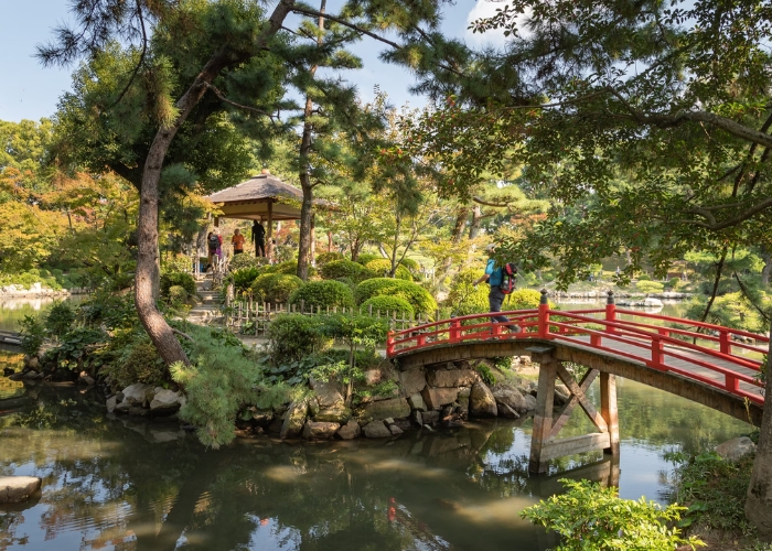 Vườn Shukkei-en là một khu vườn truyền thống của Nhật Bản