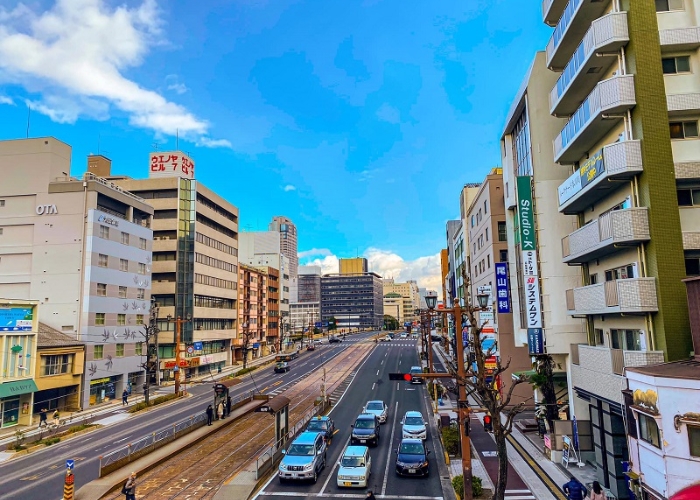 Khung cảnh đường phố tuyệt đẹp tại Hiroshima