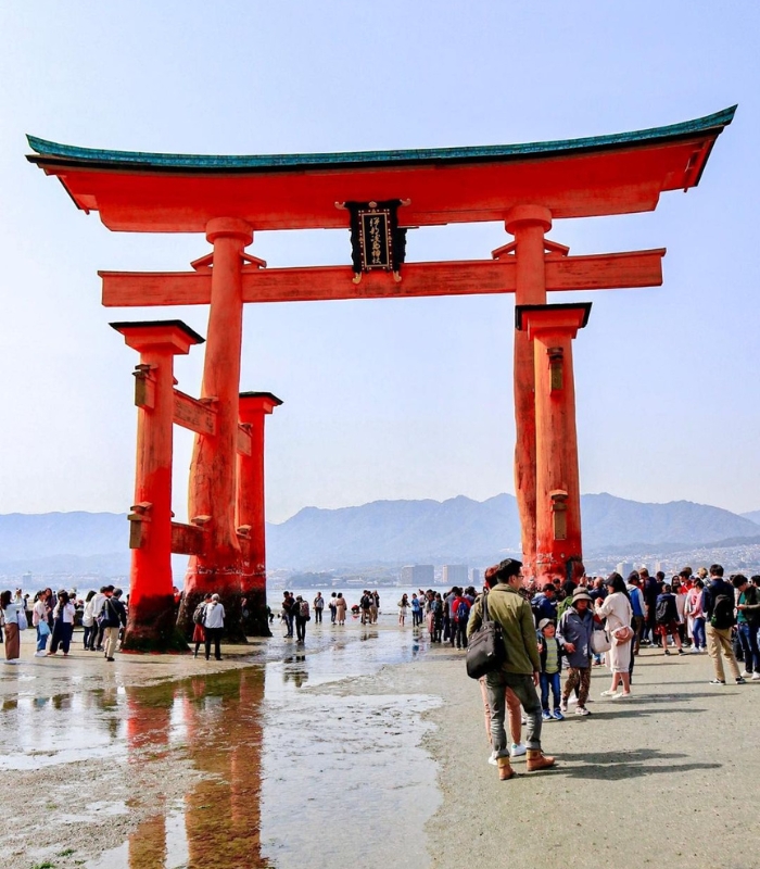 Đền Itsukushima là một Di sản Thế giới được UNESCO công nhận