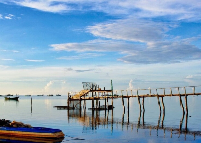 Cảng cá Tsunoshima là nơi du khách có thể hòa mình vào nhịp sống sôi động của làng chài ven biển Nhật Bản