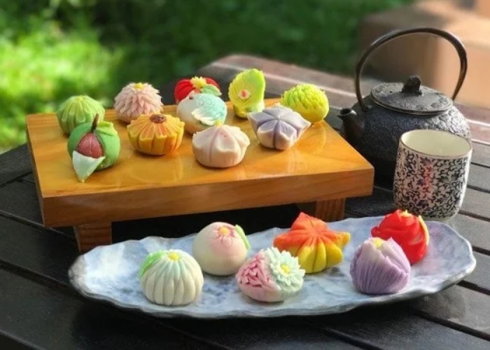 Wagashi là loại bánh ngọt truyền thống của Nhật Bản