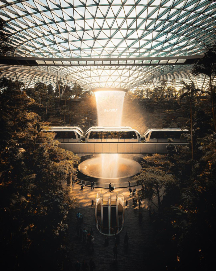 khám phá Jewel Changi Singapore