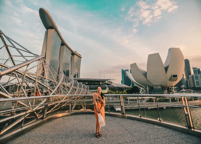 Cầu Helix Singapore – Điểm sống ảo cực chất cho giới trẻ