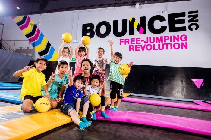 Thỏa sức đam mê tại khu vui chơi BOUNCE Singapore