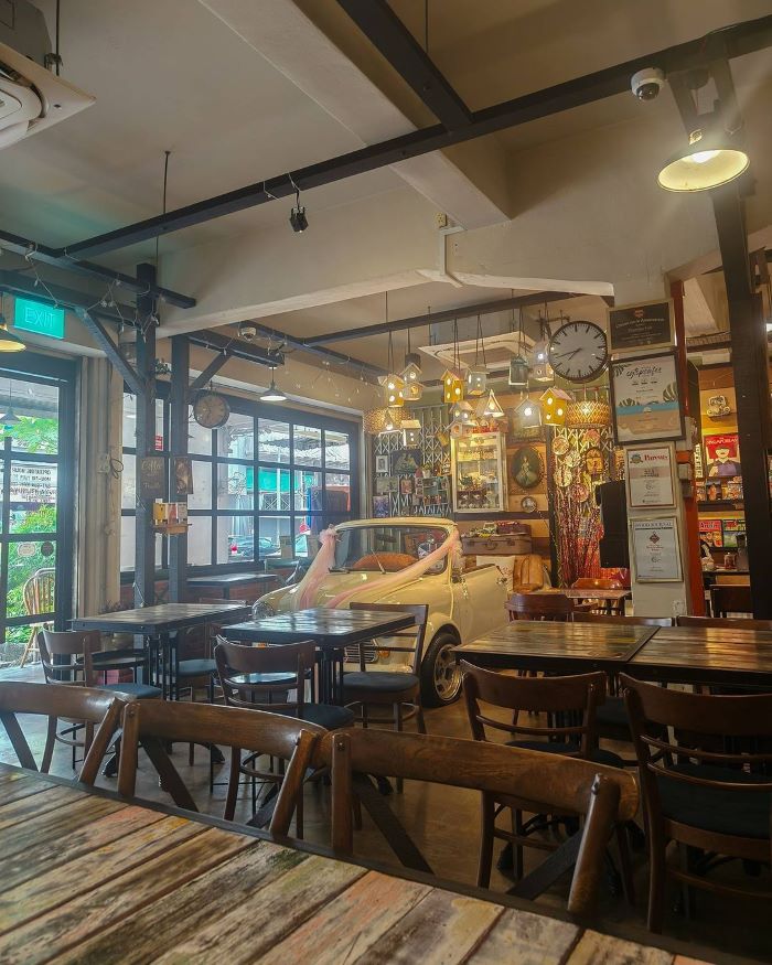 quán cafe sống ảo cực chất tại Singapore