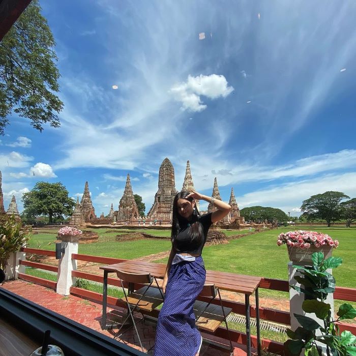 Công trình kiến trúc của chùa ở Thái Lan - Wat Chaiwatthanaram 