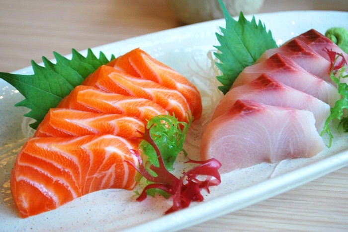 Món Sashimi từ cá