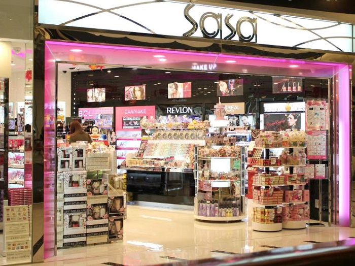 Cửa hàng mỹ phẩm Sasa tại Hongkong