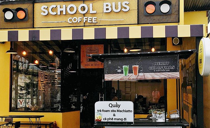 School Bus Coffee,du lịch Đà Lạt