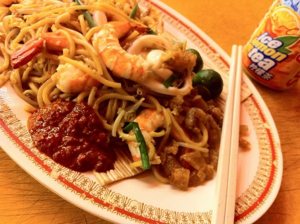 Mỳ Hokkien Mee,du lịch Malaysia