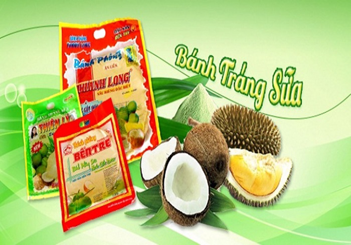 Bánh tráng Sữa Bến Tre