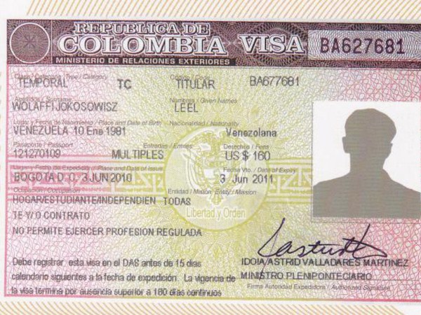 Visa là loại giấy tờ quan trọng hàng đầu để bạn đủ điều kiện được đặt chân đến Colombia