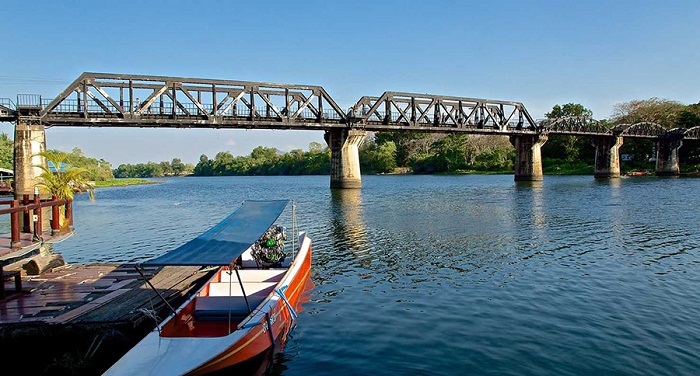 Cây cầu sông Kwai lịch sử,kinh nghiệm du lịch kanchanaburi