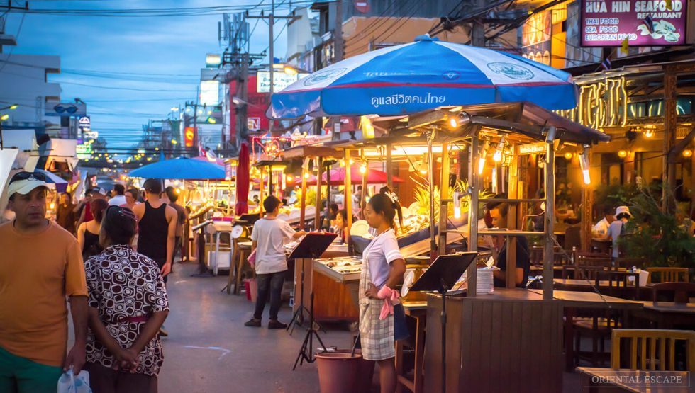 Các quán ẩm thực vỉa hè Hua Hin Thái Lan