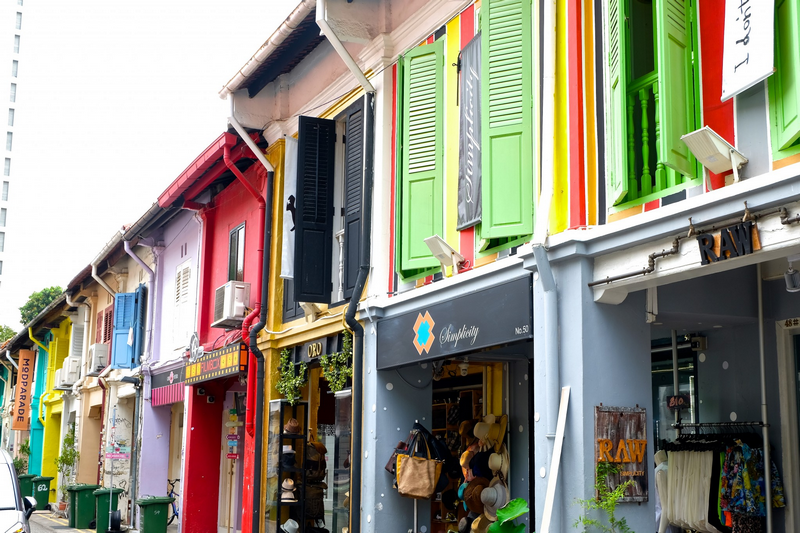 Một góc phố mua sắm ở Haji Lane, kinh nghiệm khám phá Haji Lane