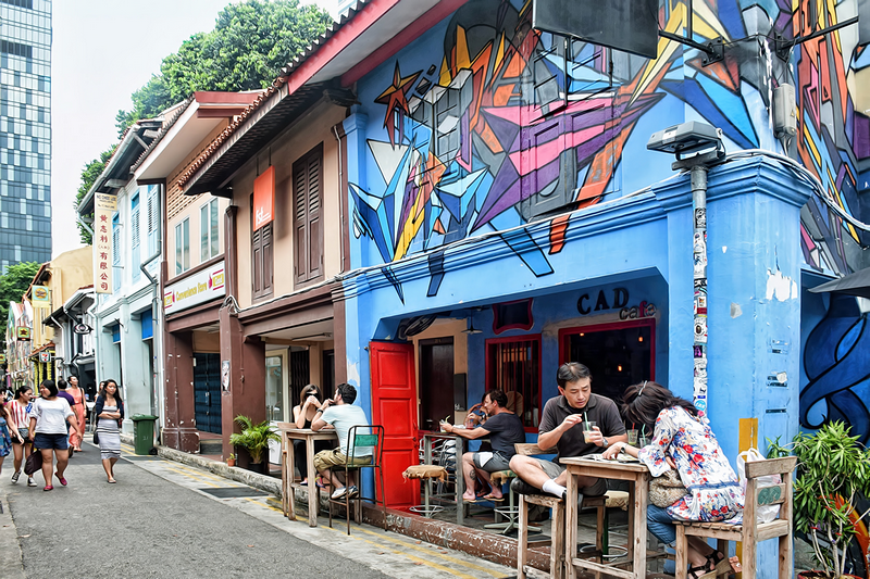 Quán cafe ở Haji Lane