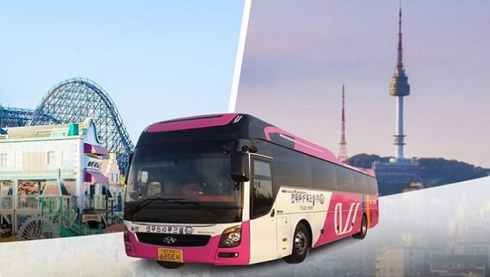 Xe bus Shuttle của Everland