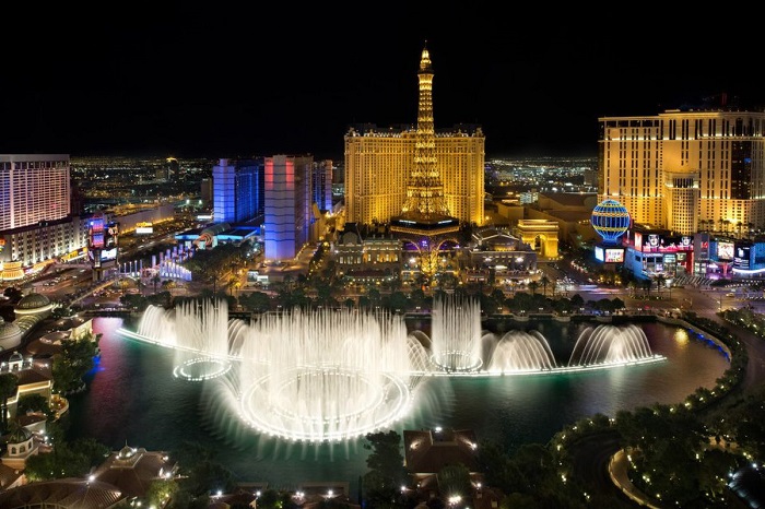 Đài phun nước Bellahio Fountains