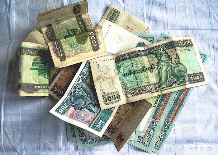 Bạn phải đổi tiền Myanmar trước