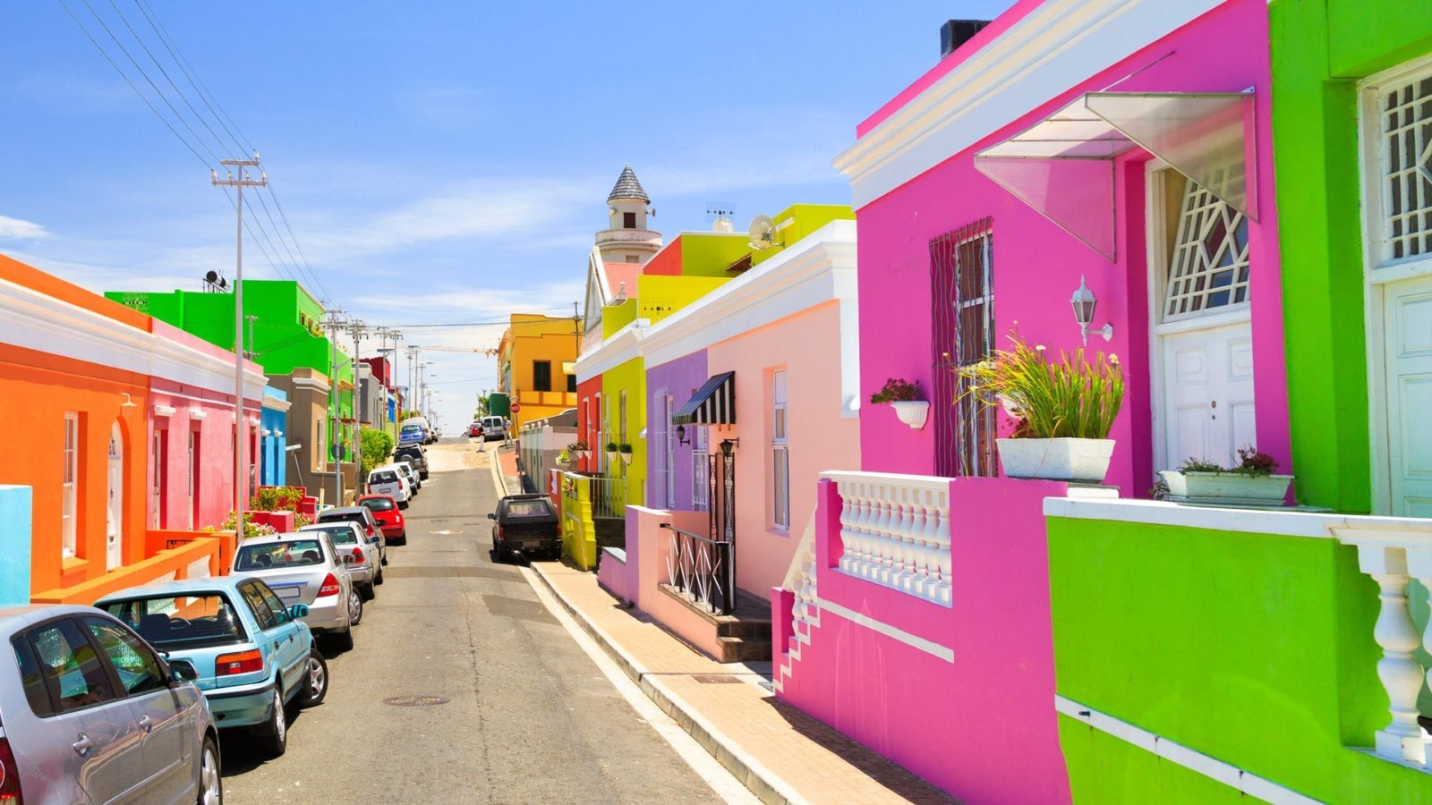 Khu phố Bo Kaap với những căn nhà rực rỡ sắc màu