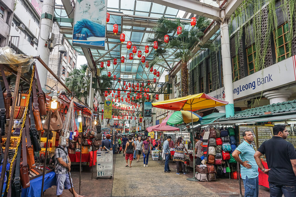 Khu phố China Town tại Kuala Lumpur