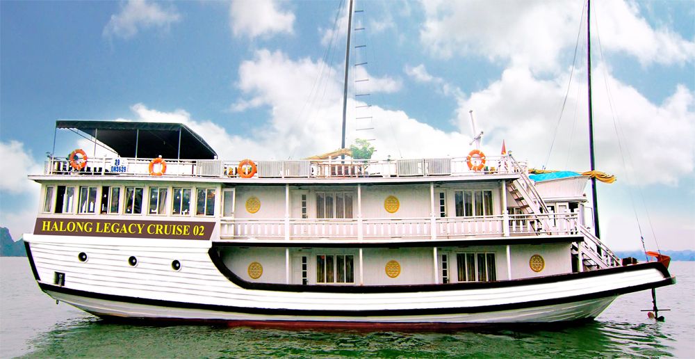 Du thuyền Halong Legacy Cruise
