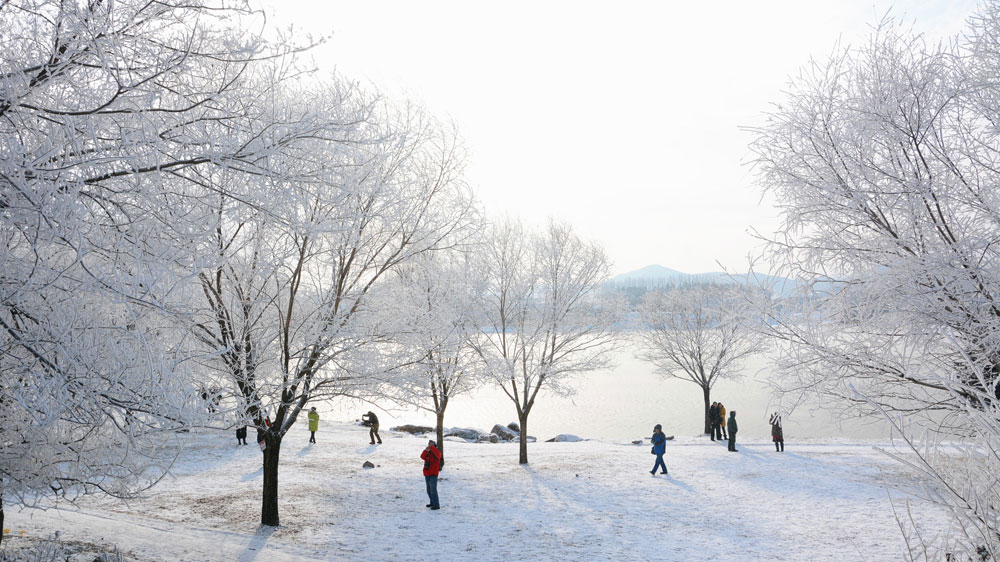 Vẻ đẹp của thành phố Cát Lâm vào mùa đông