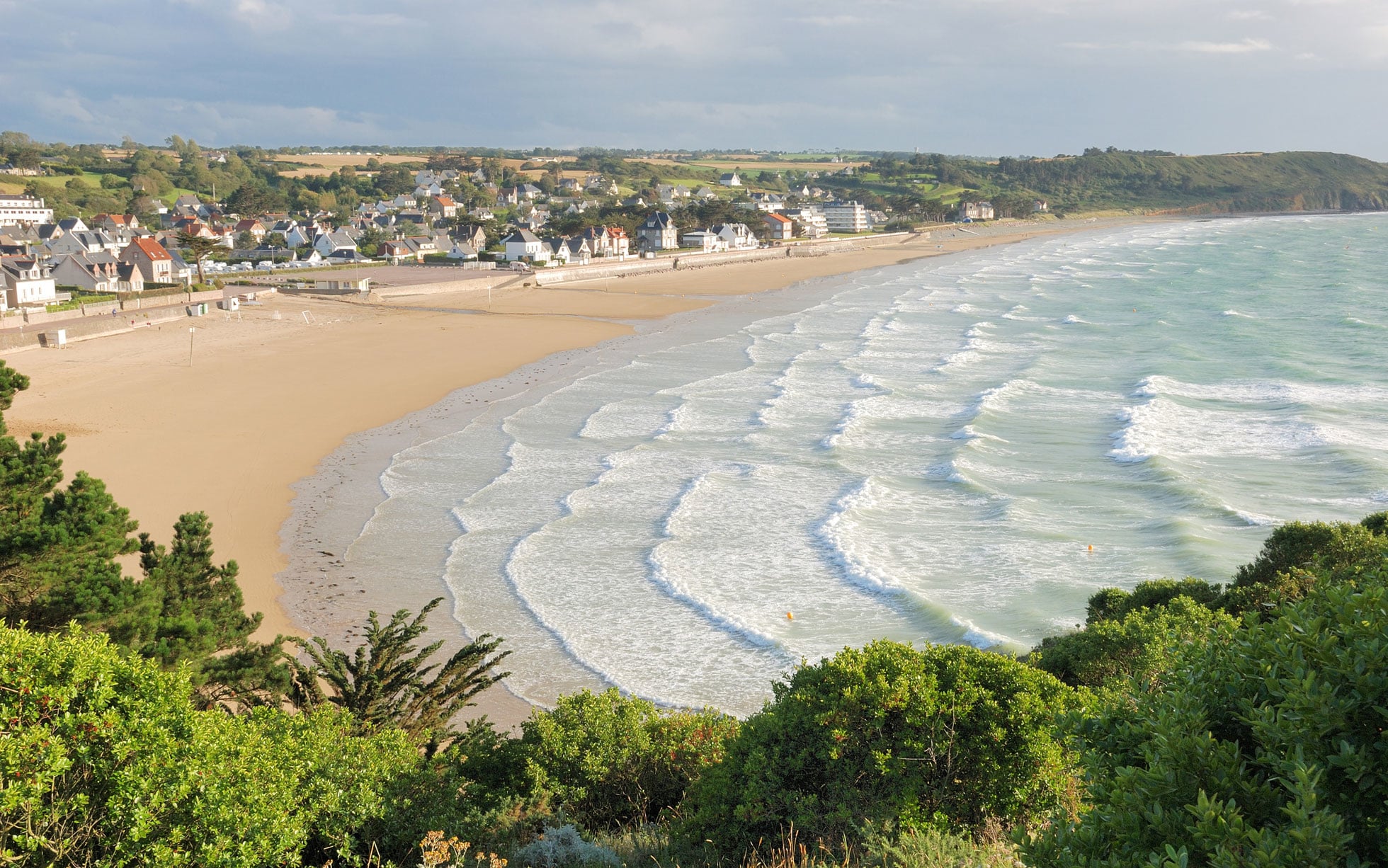 Bãi biển thiên đường Sainte – Marine, Brittany
