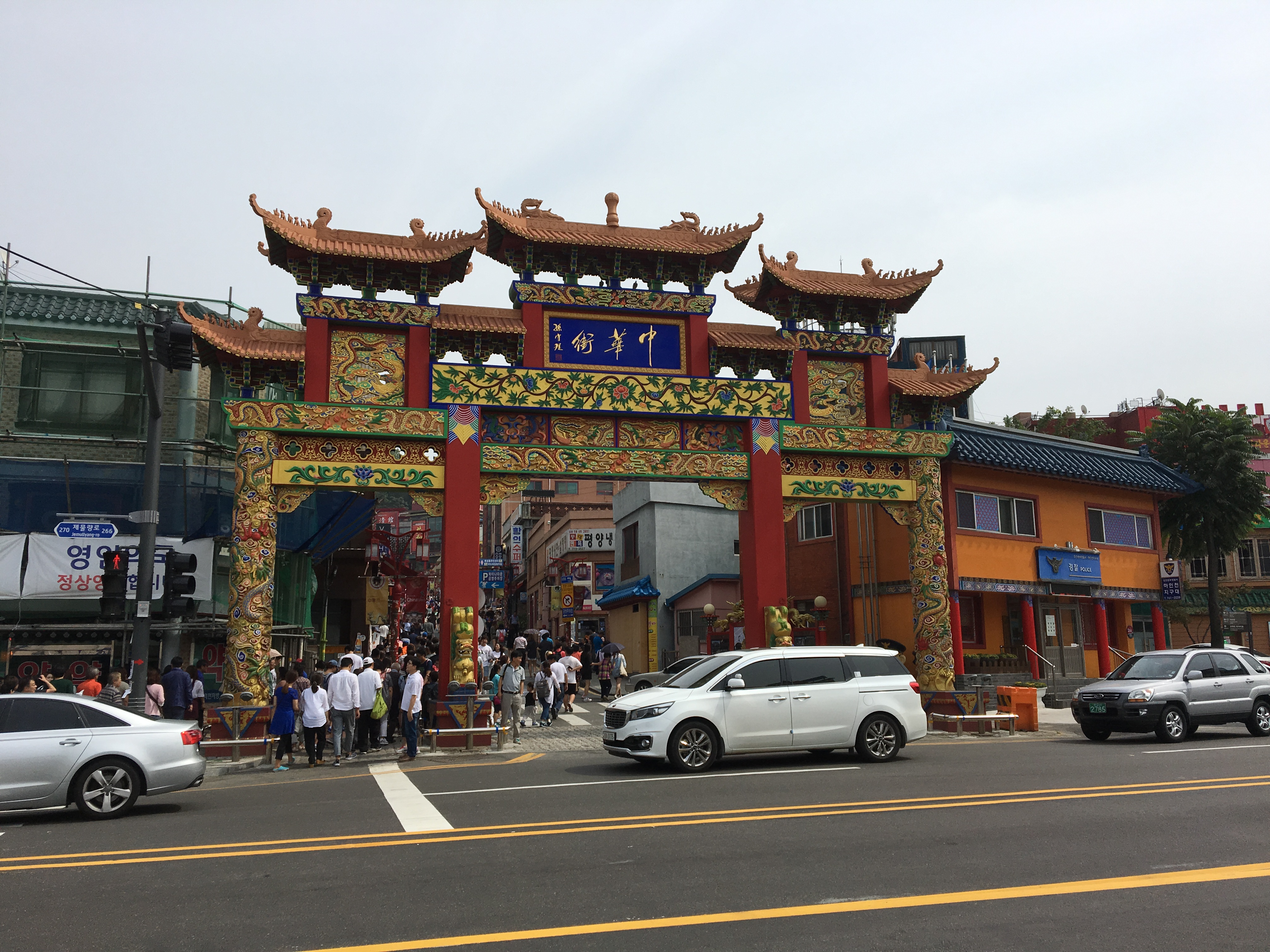 Khu phố tàu Chinatown tại thành phố Incheon