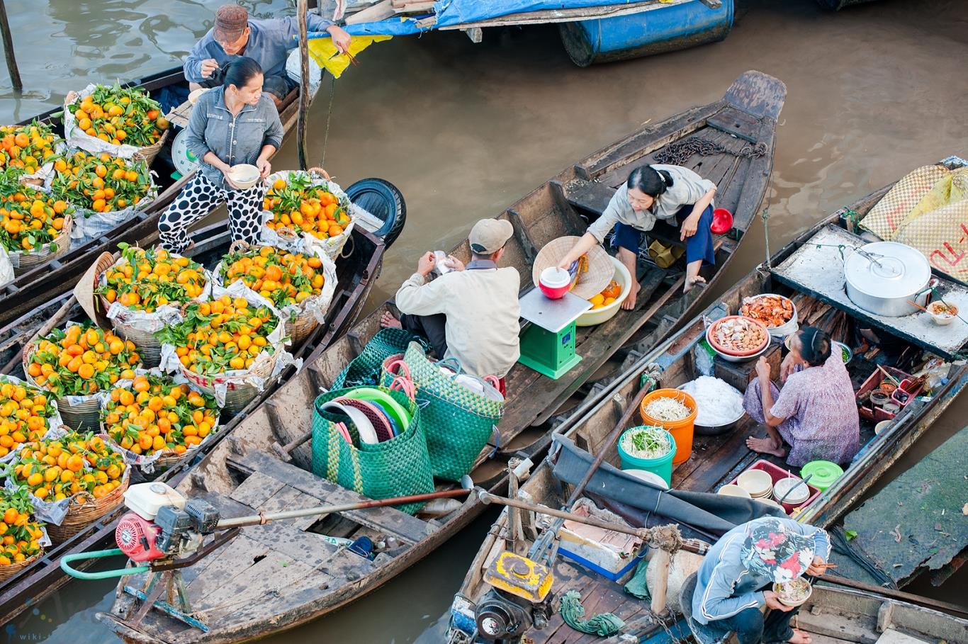 Những khu chợ nổi nổi tiếng tại miền Tây bạn nên ghé thăm