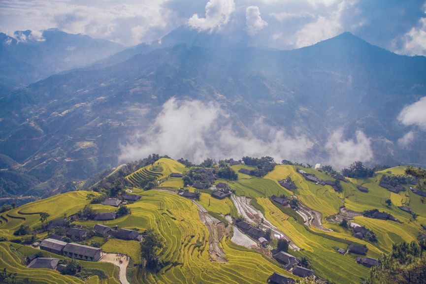 Hoang Su Phi terraced fields- a famous tourist destination in Ha Giang