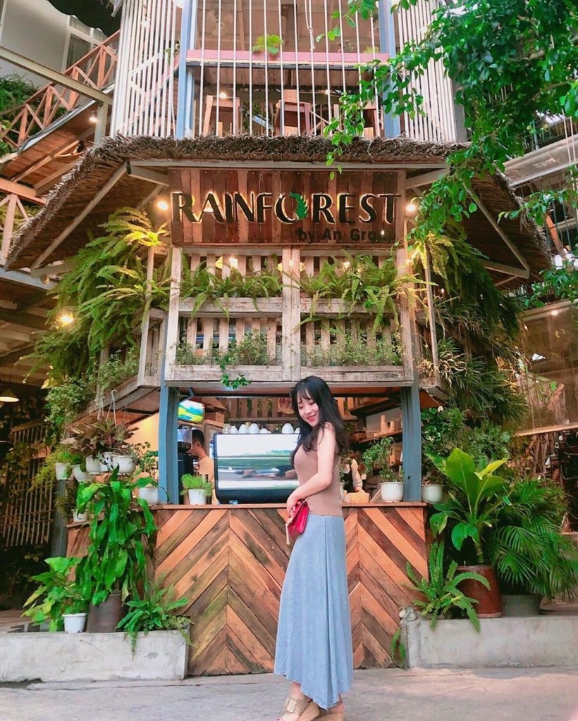 Rainforest - quán cafe đẹp ở Nha Trang