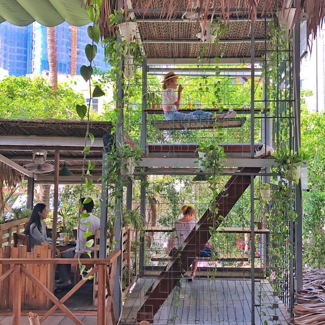 Rainforest - quán cafe đẹp ở Nha Trang