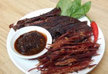 Những món đặc sản Yên Bái thơm ngon nức tiếng làm mê mẩn mọi tín đồ ẩm thực Thịt trâu gác bếp - đặc sản của Yên Bái