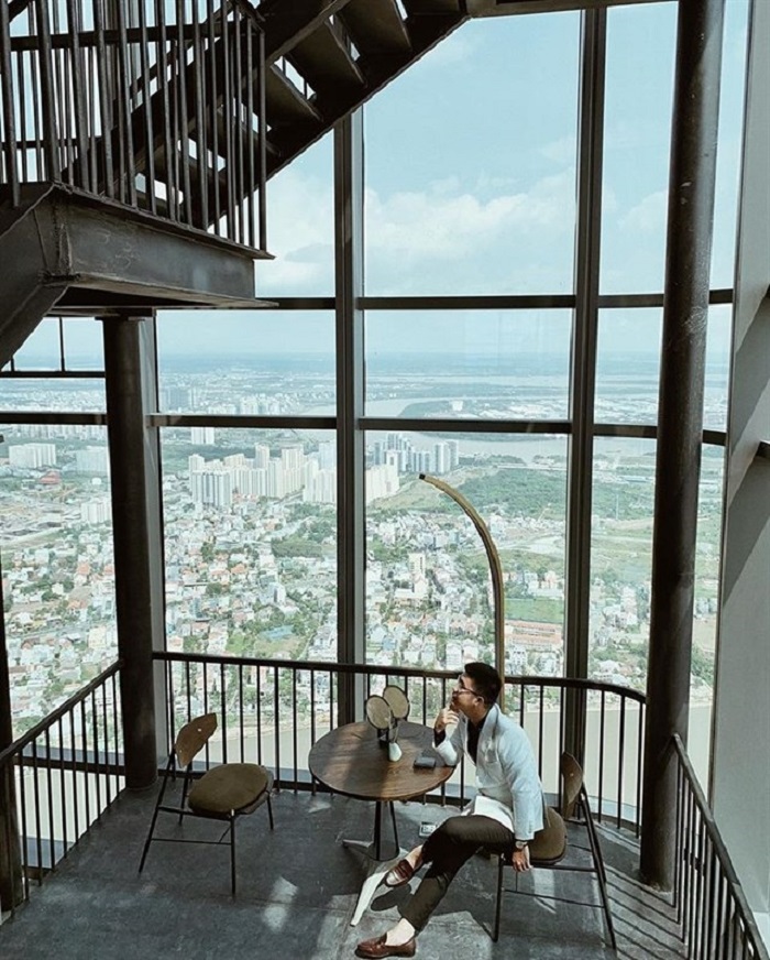 Blank Lounge - quán cafe view cao ở Sài Gòn