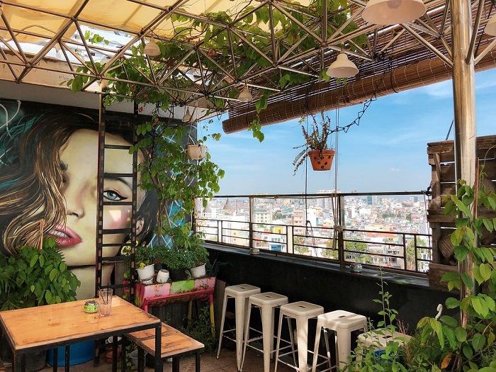 Mary Jane’s The Bar - quán cafe view cao ở Sài Gòn