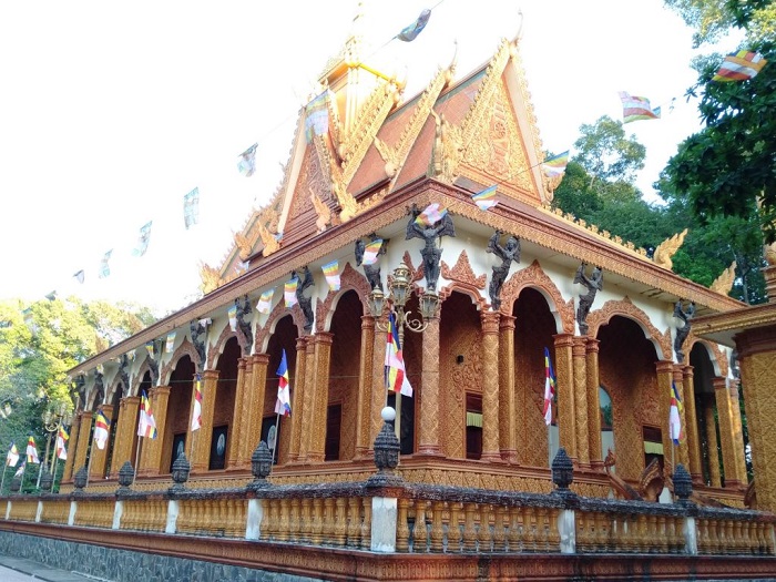 Chùa Hạnh Phúc Tăng - những ngôi chùa nổi tiếng ở Vĩnh Long