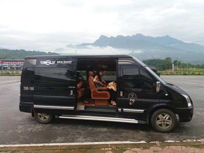 Hãng xe New Enjoy - xe limousine Hà Nội Sapa uy tín