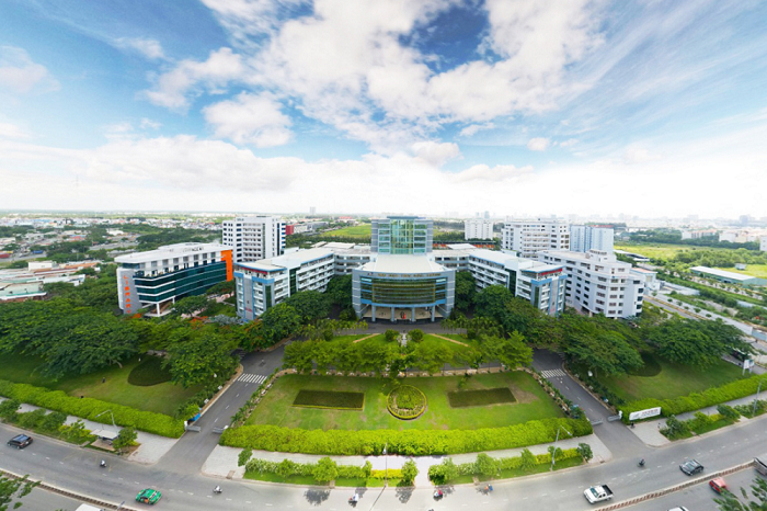 Trường đại học Tôn Đức Thắng là một trong những trường đại học đẹp nhất Việt Nam