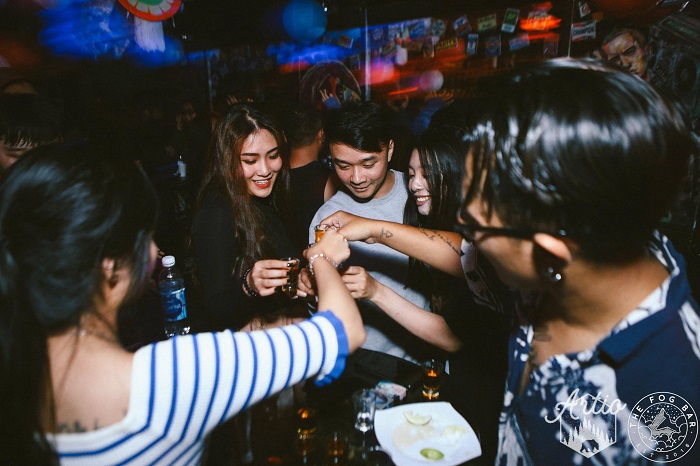 The Fog Bar - quán bar nổi tiếng ở Đà Lạt